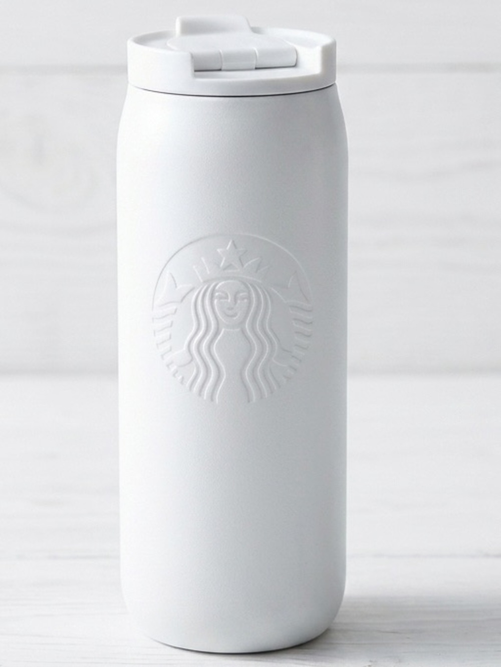NWT Starbucks 2026 Spring 12oz Shimmer White Stainless Steel Tumbler Cup